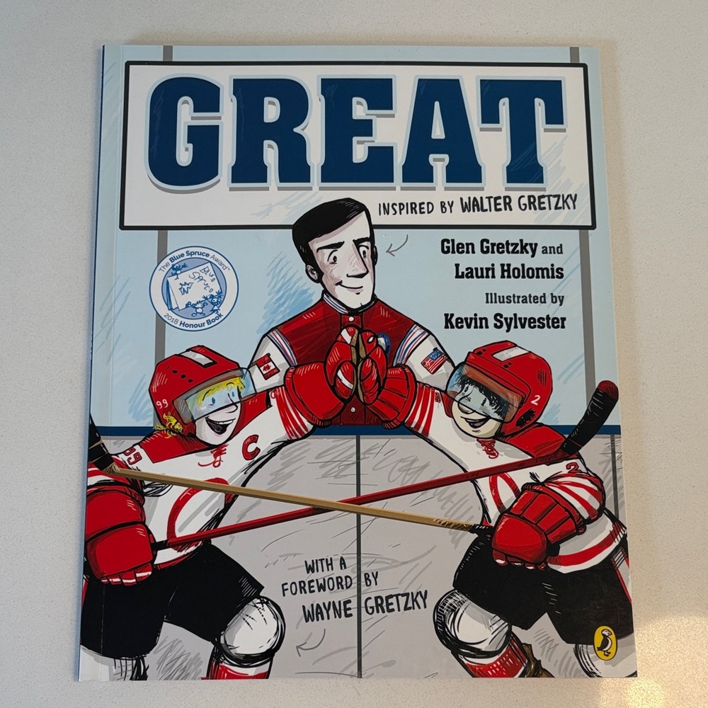 Great: Inspired by Walter Gretzky Softcover Book